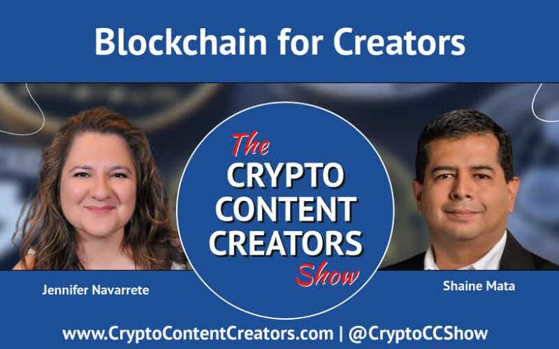 graphic promoting the Blockchain for Creators episode 2